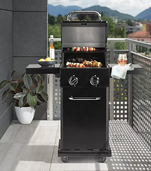 Member's Mark 2-Burner Gas Grill with Folding Side Shelves