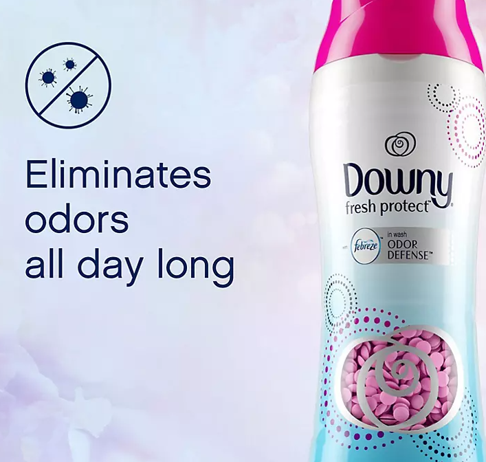 Downy Fresh Protect In-Wash Scent Booster Beads + Febreze Odor Defense, April Fresh (37.5 oz.)