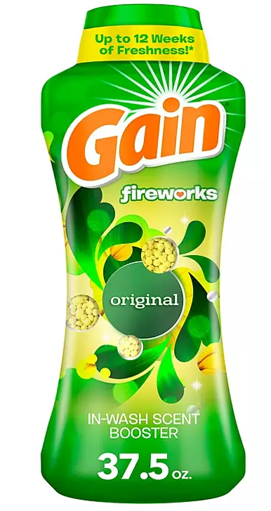 Gain Fireworks In-Wash Scent Booster Beads, Original (37.5 oz.)