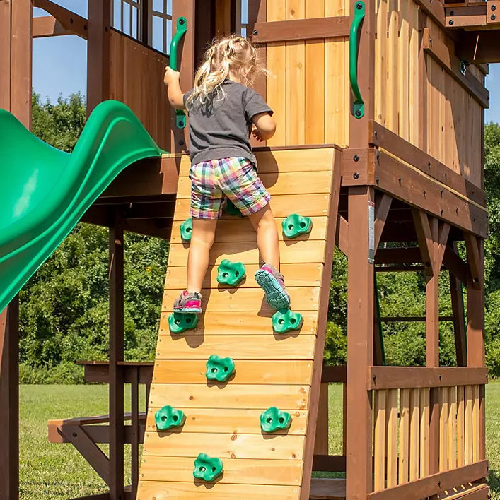 Backyard Discovery Skyfort II Cedar Swing Set/PlaySet – Eshop Backyard Discovery Skyfort II Cedar Swing Set/PlaySet – Eshop