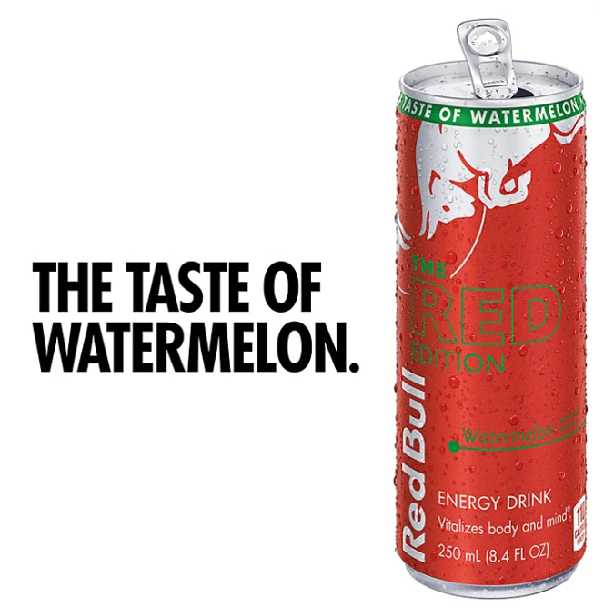 Red Bull Energy Drink, Watermelon (12 fl oz., 24 pk.)