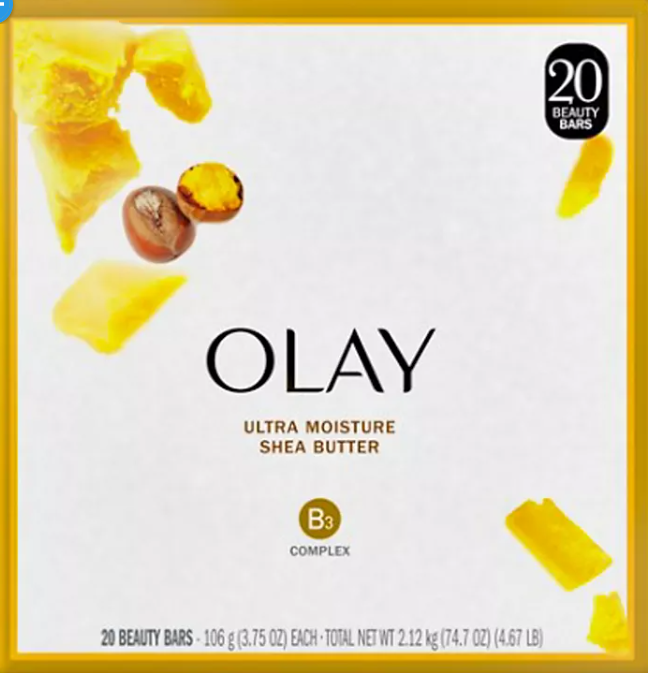 Olay Ultra Moisture Shea Butter Beauty Bar (3.75 oz., 20 ct.)